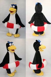 Pinguin-Maskottchen-Kostüm